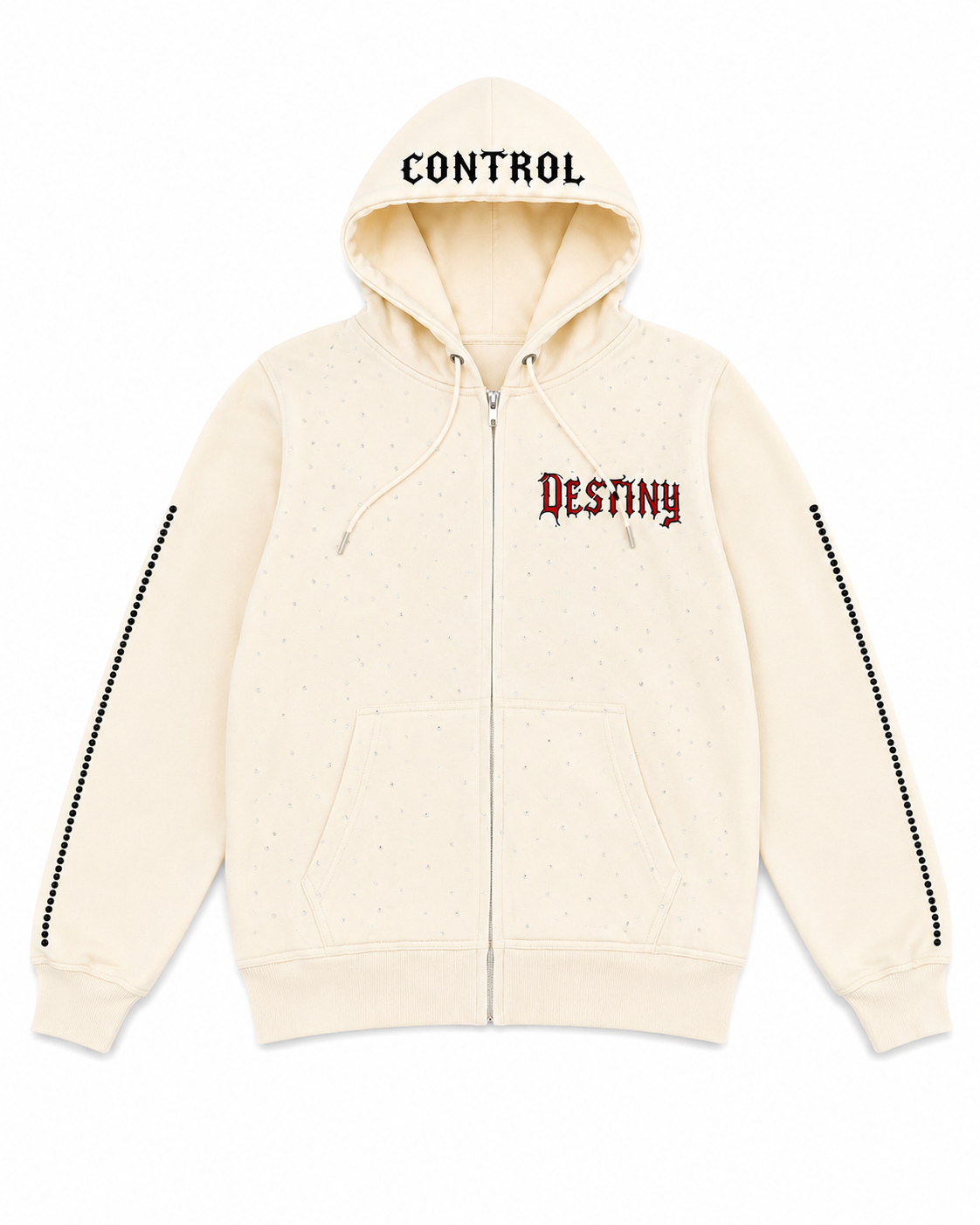 BEIGE CHOSEN HOODIE