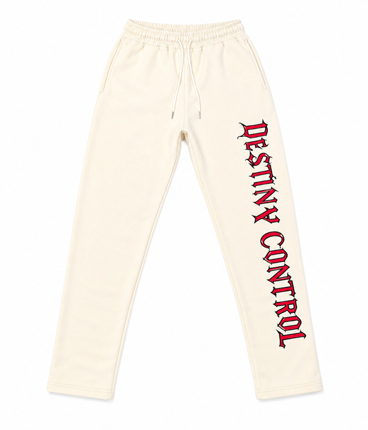 Beige “Chosen” Sweatpants “